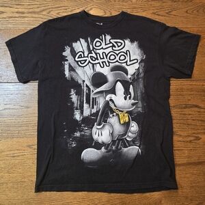 Disney Mickey Mouse Old School Graphic Tee Streetwear